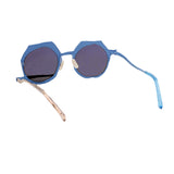 Masahiro Maruyama MM 0089 4 light blue gold smoke lenses